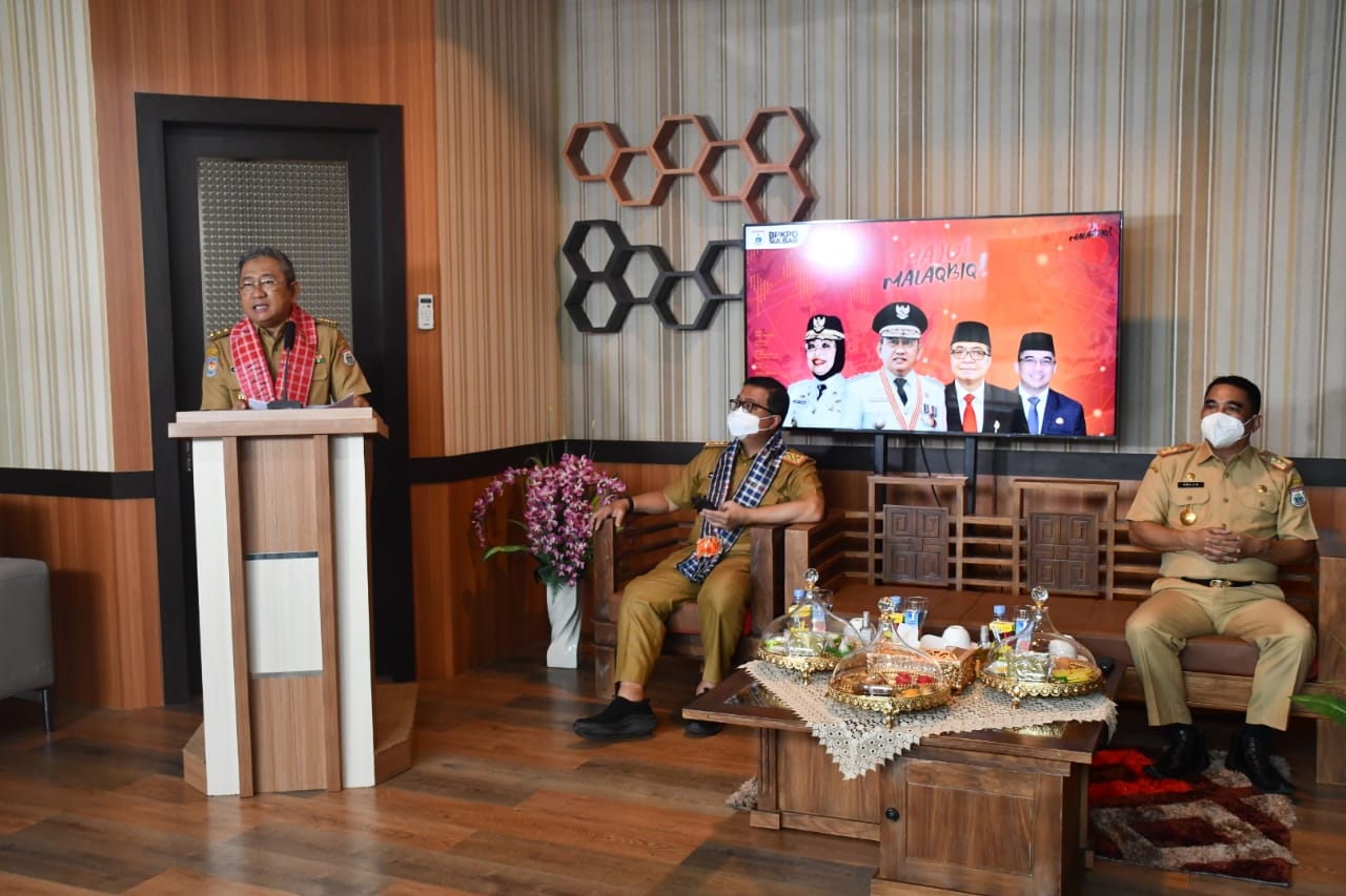 Gubernur Ali Baal Launching Integrasi Sistem Layanan Elektronik di BPKPD